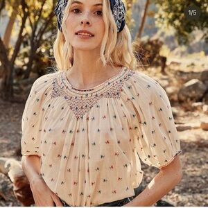 Doen Amna Top - XS - Ecru